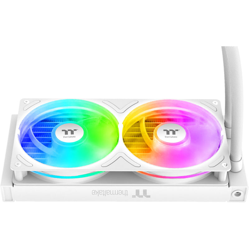 Afbeelding laden in galerijviewer, Thermaltake th240-s v3 argb sync aio liquid cooler - snow edition waterkoeling (wit)
