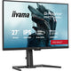 Iiyama g-master red eagle gb2771uhsu-b1 27 4k uhd gaming monitor (zwart (mat), 2x hdmi, displayport, 2x usb-a, 2x usb-c, 144 hz 288 hz)