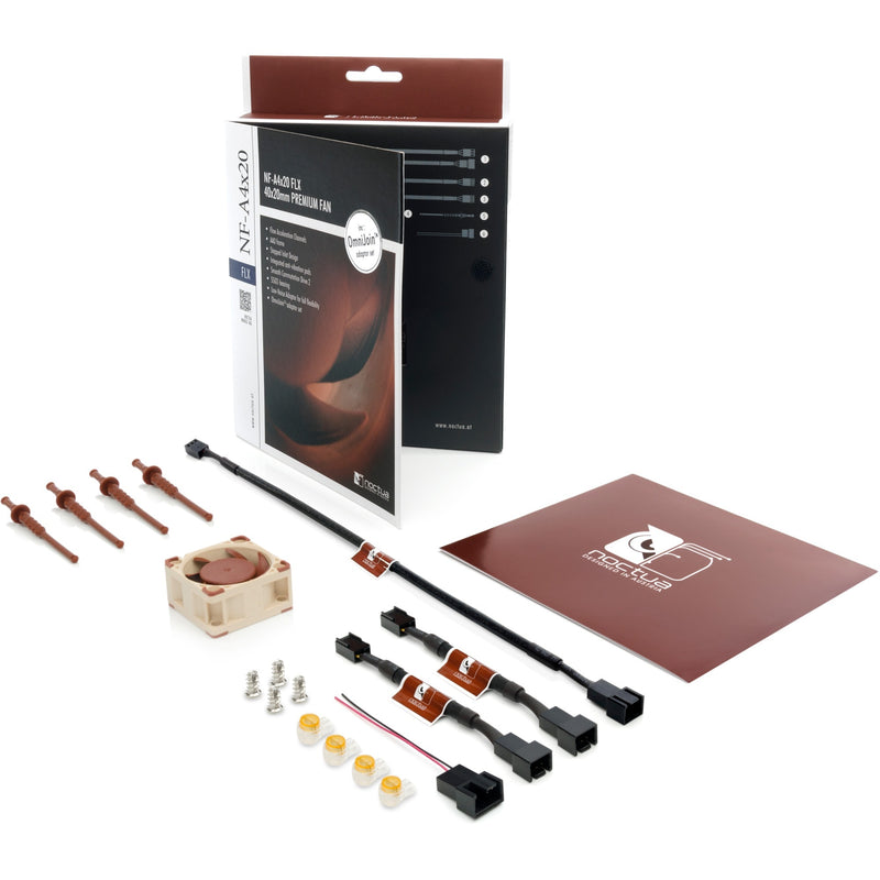 Afbeelding laden in galerijviewer, Noctua nf-a4x20 flx case fan (40 x 40 x 20 mm)

