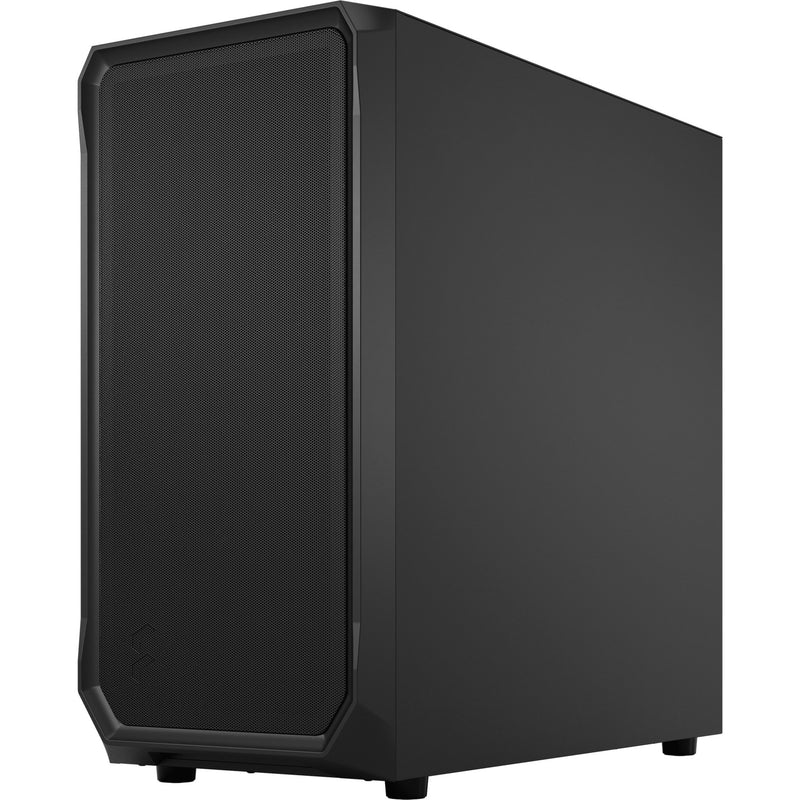 Afbeelding laden in galerijviewer, Fractal design focus 2 black solid midi tower behuizing (zwart | 2x usb-a)
