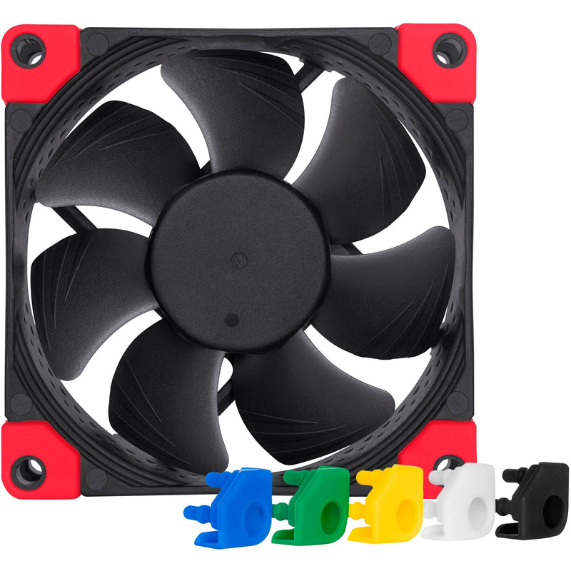 Afbeelding laden in galerijviewer, Noctua nf-a8 pwm chromax.black case fan (zwart, 80 x 80 x 25 mm)
