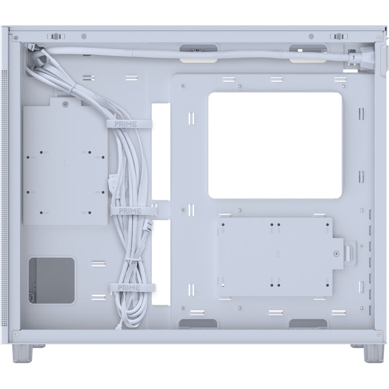 Afbeelding laden in galerijviewer, Asus prime ap303 - mesh panel midi tower behuizing (wit | 2x usb-a | 1x usb-c)
