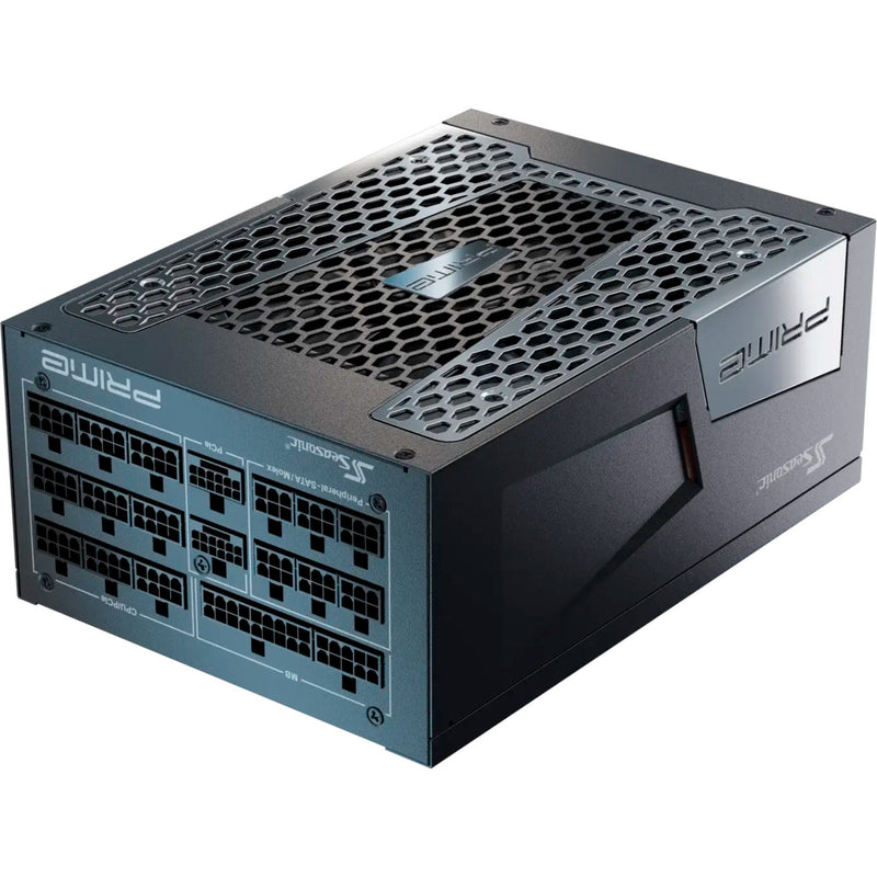 Afbeelding laden in galerijviewer, Seasonic prime tx-1600 modulaire 1600 watt voeding (zwart, 2x 12v-2x6, 6x pcie)
