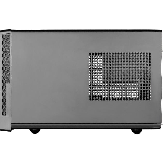 Afbeelding laden in galerijviewer, Silverstone sg13b-q mini tower behuizing (zwart | 2x usb-a)
