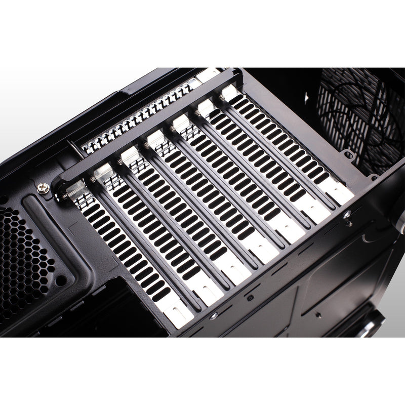 Afbeelding laden in galerijviewer, Silverstone grandia gd07b htpc behuizing (zwart | 2x usb-a)
