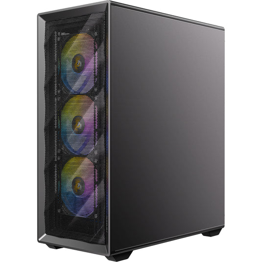 Antec ax85 argb midi tower behuizing (zwart | 2x usb-a | tempered glass)