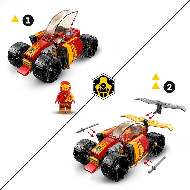 Afbeelding laden in galerijviewer, Lego ninjago - kai's ninja racewagen evo constructiespeelgoed (71780)
