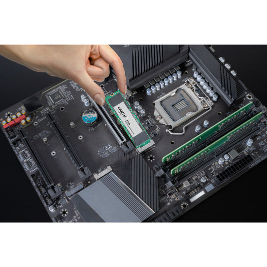 Crucial e100 480 gb ssd (ct480e100ssd8, pcie 4.0 x4, nvme, m.2 2280)