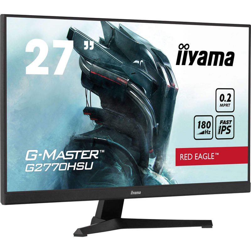 Afbeelding laden in galerijviewer, Iiyama g-master red eagle g2770hsu-b6 27 gaming monitor (zwart, hdmi, displayport, usb-a, usb-b, 180 hz)
