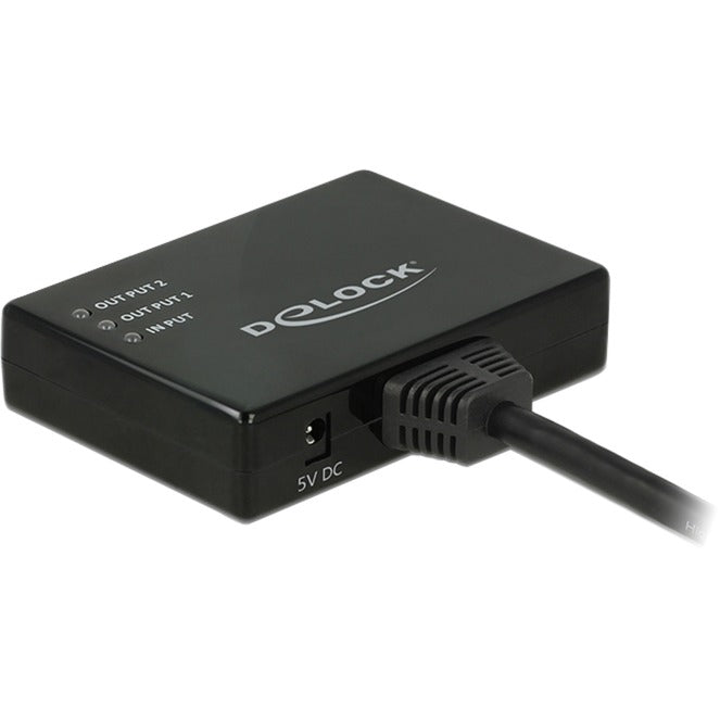 Afbeelding laden in galerijviewer, Delock 1x hdmi naar 2x hdmi splitter (zwart, 60 centimeter, 4k)
