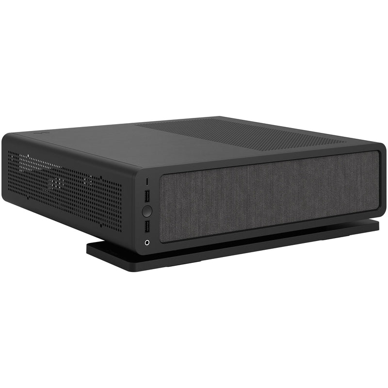 Afbeelding laden in galerijviewer, Fractal design ridge black mini tower behuizing (zwart | 2x usb-a | 1x usb-c)
