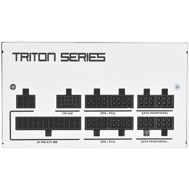 Afbeelding laden in galerijviewer, Silverstone triton 1000rz modulaire 1000 watt voeding (wit, 1x 12v-2x6, 4x pcie)
