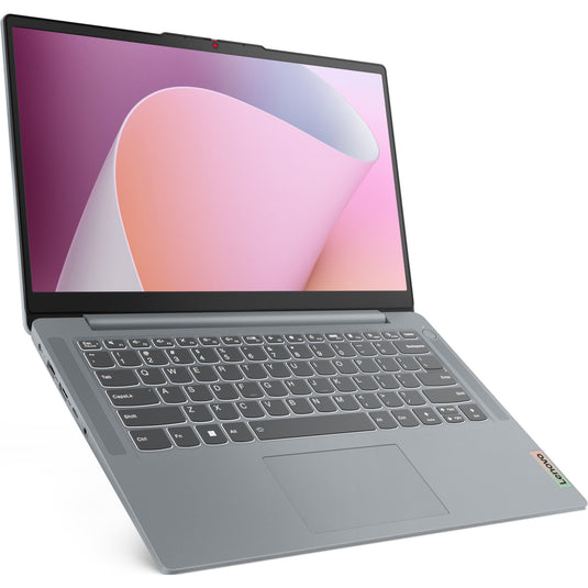 Lenovo ideapad slim 3 14amn8 (82xn00bamh) 14 laptop (grijs | r5 7520u | radeon 610m | 16 gb | 512 gb ssd)