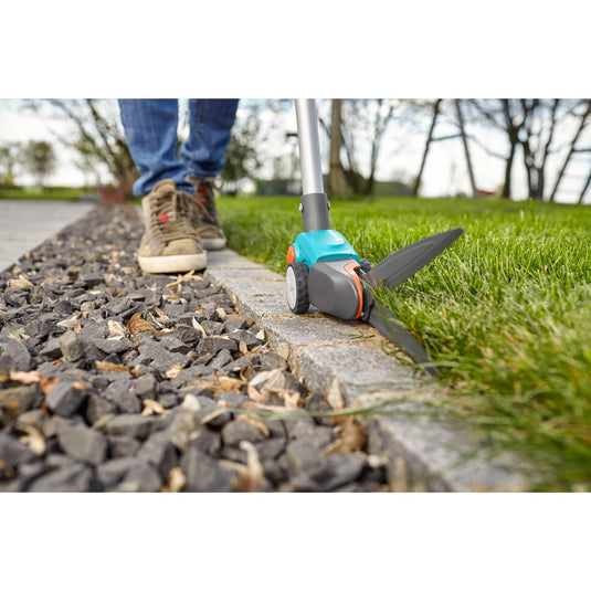 Gardena comfort grasschaar op steel (turquoise zwart, 12100-20)