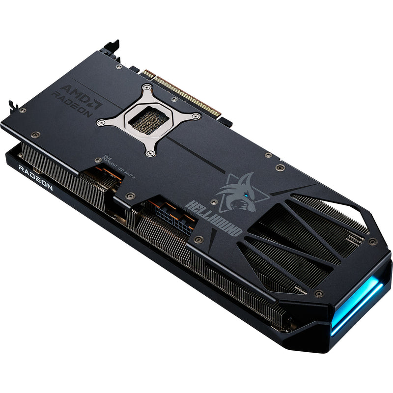 Afbeelding laden in galerijviewer, Powercolor radeon rx 9070 gre hellhound 12gb gddr6 grafische kaart (zwart, rdna4, 3x displayport, 1x hdmi 2.1)
