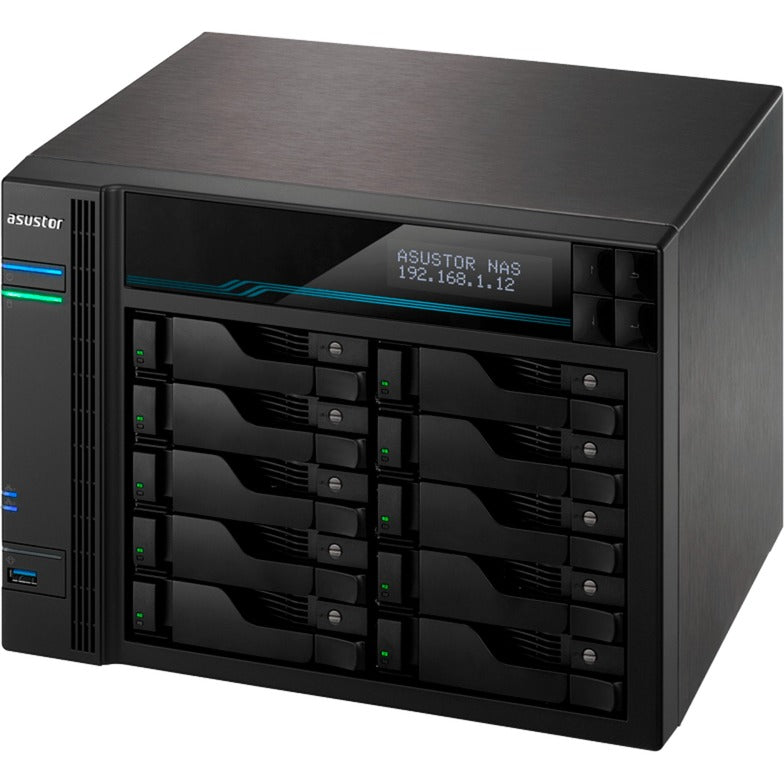 Afbeelding laden in galerijviewer, Asustor lockerstor 10 pro as7110t nas (zwart)
