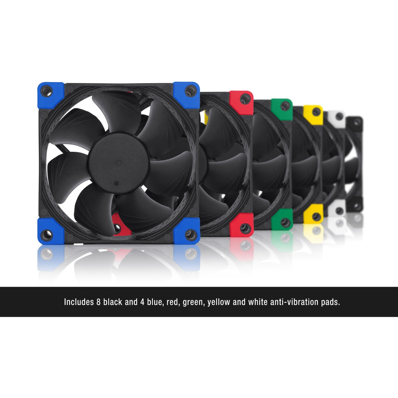 Afbeelding laden in galerijviewer, Noctua nf-a8 pwm chromax.black case fan (zwart, 80 x 80 x 25 mm)
