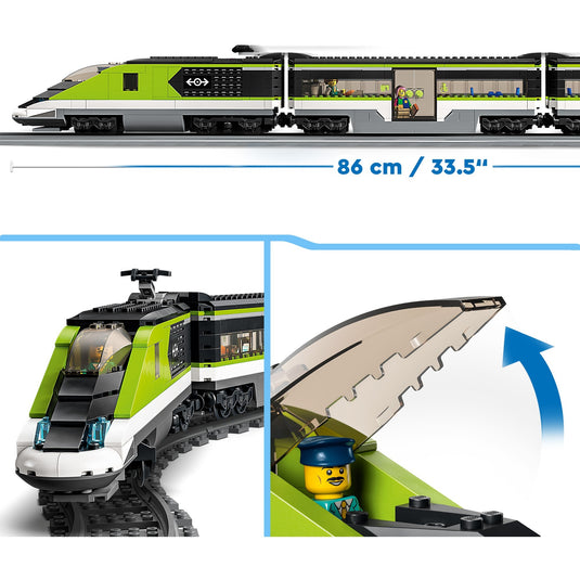 Lego city treinen passagierssneltrein - 60337