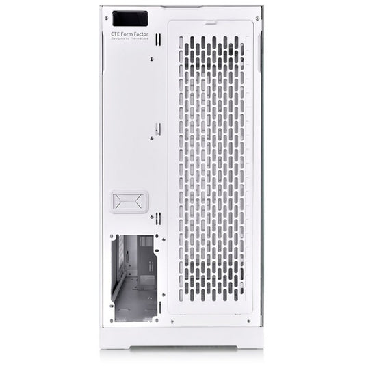 Thermaltake cte e660 mx snow midi tower behuizing (wit | 2x usb-a | 1x usb-c | tempered glass)
