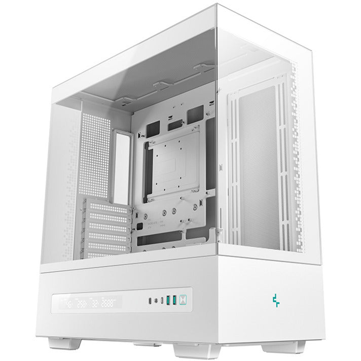 Afbeelding laden in galerijviewer, Deepcool ch690 digital midi tower behuizing (wit | 2x usb-a | 1x usb-c | tempered glass)
