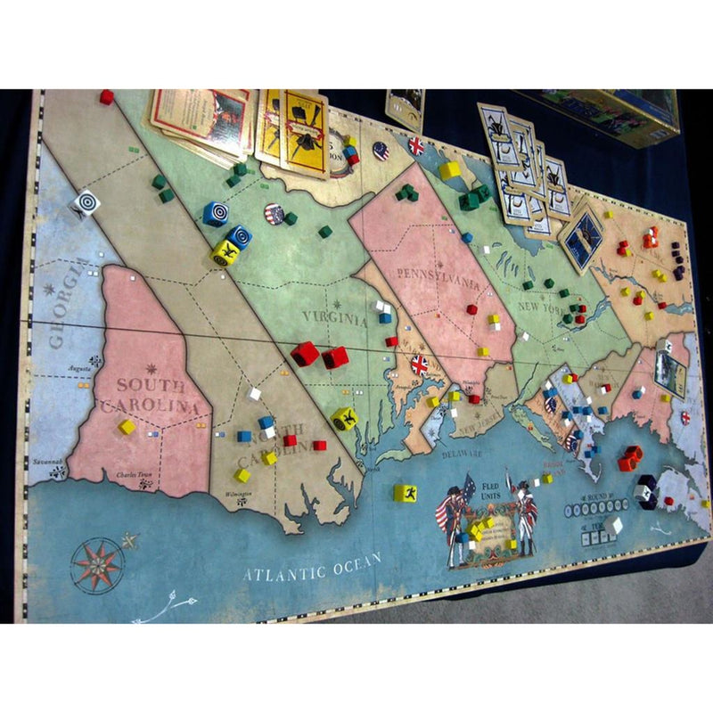 Afbeelding laden in galerijviewer, European player network 1775 rebellion: the american revolution bordspel (engels, 2 - 4 spelers, 60 - 240 minuten, vanaf 14 jaar)
