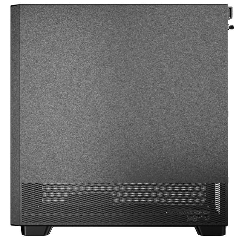 Afbeelding laden in galerijviewer, Antec flux midi tower behuizing (zwart | 2x usb-a | 1x usb-c | tempered glass)
