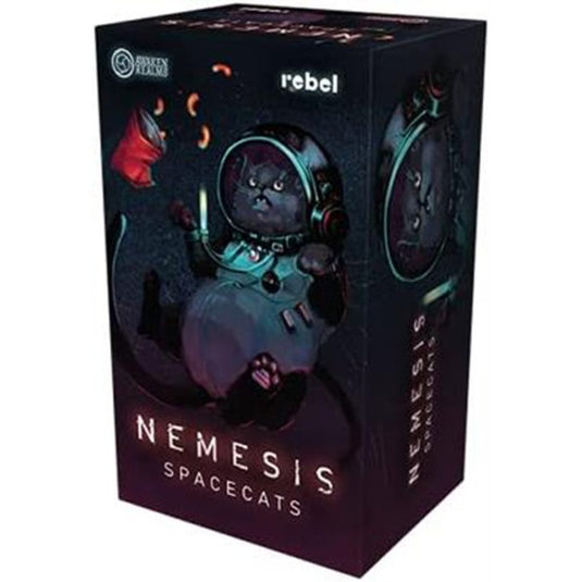 Asmodee nemesis: space cats bordspel (engels, uitbreiding, 1 - 5 spelers, 35 - 175 minuten, vanaf 14 jaar)