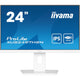 Iiyama prolite xub2497hsn-w2 23.8 monitor (wit, hdmi, displayport, 3x usb-a, usb-c, rj-45)