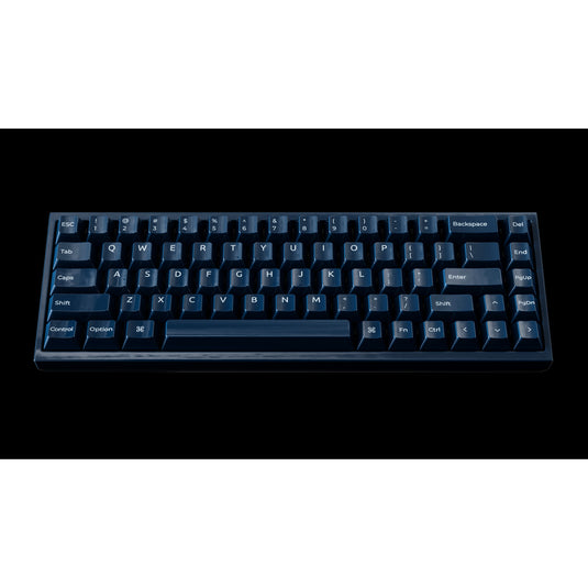 Keychron q16 he 8k magnetic switch keyboard (blauw, us lay-out (qwerty), ultra-fast lime, 65%, rgb, hot swap, 8k)