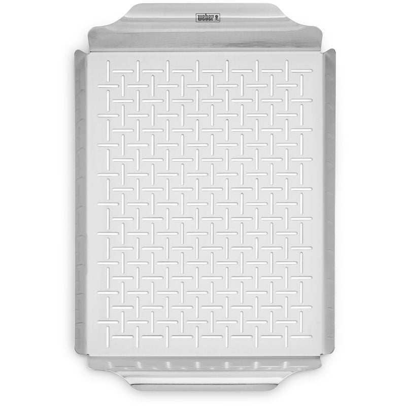 Afbeelding laden in galerijviewer, Weber deluxe grillpan grillkorf (zilver)
