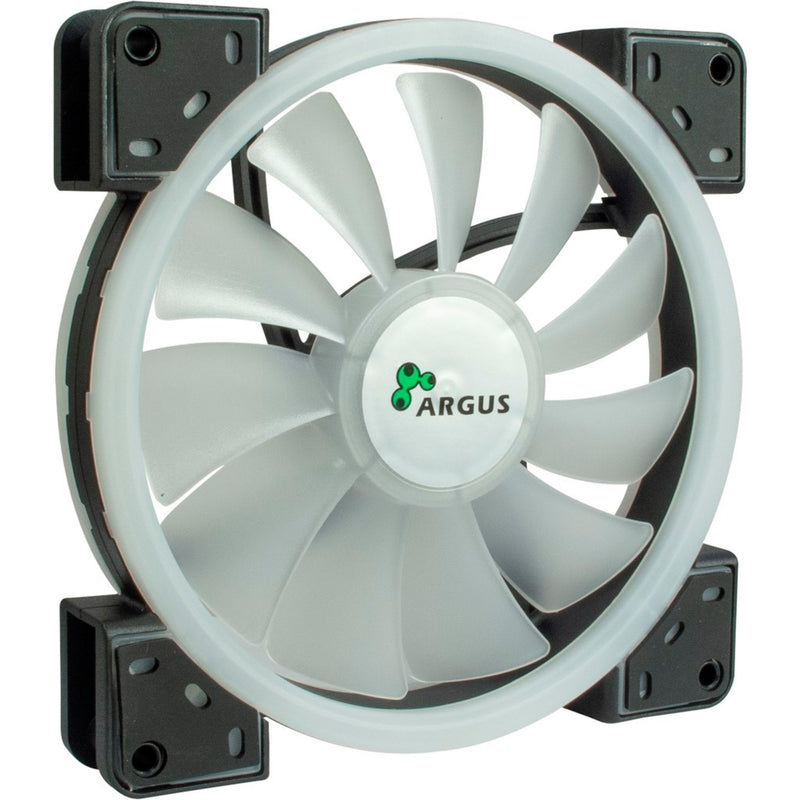 Afbeelding laden in galerijviewer, Inter-tech argus rs-141 rgb case fan (zwart, 140 x 140 x 25 mm, pwm)
