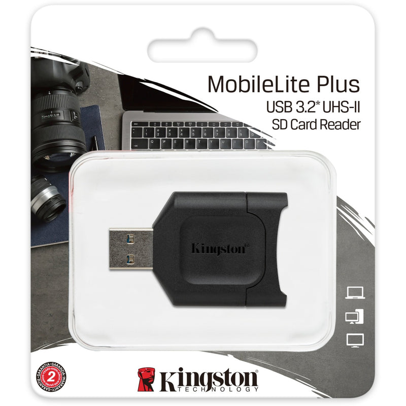 Afbeelding laden in galerijviewer, Kingston mobilelite plus sd reader kaartlezer (zwart, usb 3.2 gen 1)
