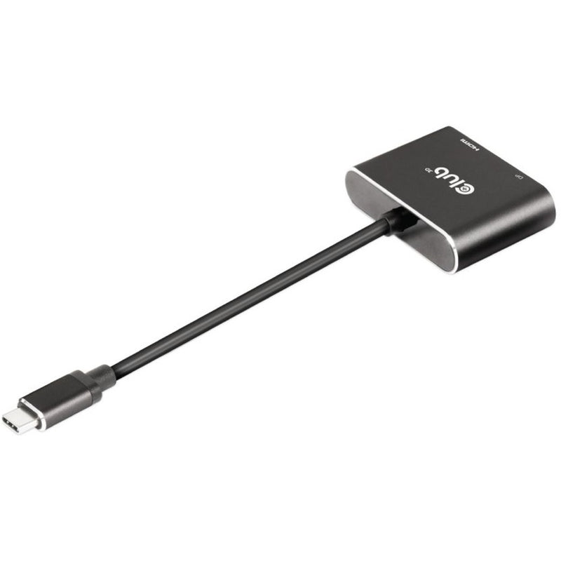 Afbeelding laden in galerijviewer, Club 3d mst hub usb3.2 gen2 type-c(dp alt-mode) to displayport + hdmi 4k60hz m f (zwart)
