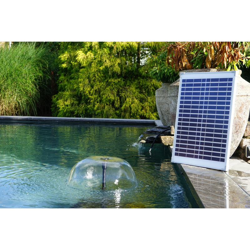 Afbeelding laden in galerijviewer, Ubbink solarmax 1000 pomp (zwart, incl. solarpaneel, pomp)
