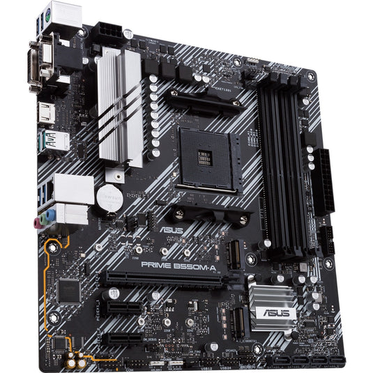 Asus prime b550m-a socket am4 moederbord (raid, gb-lan, sound, µatx)
