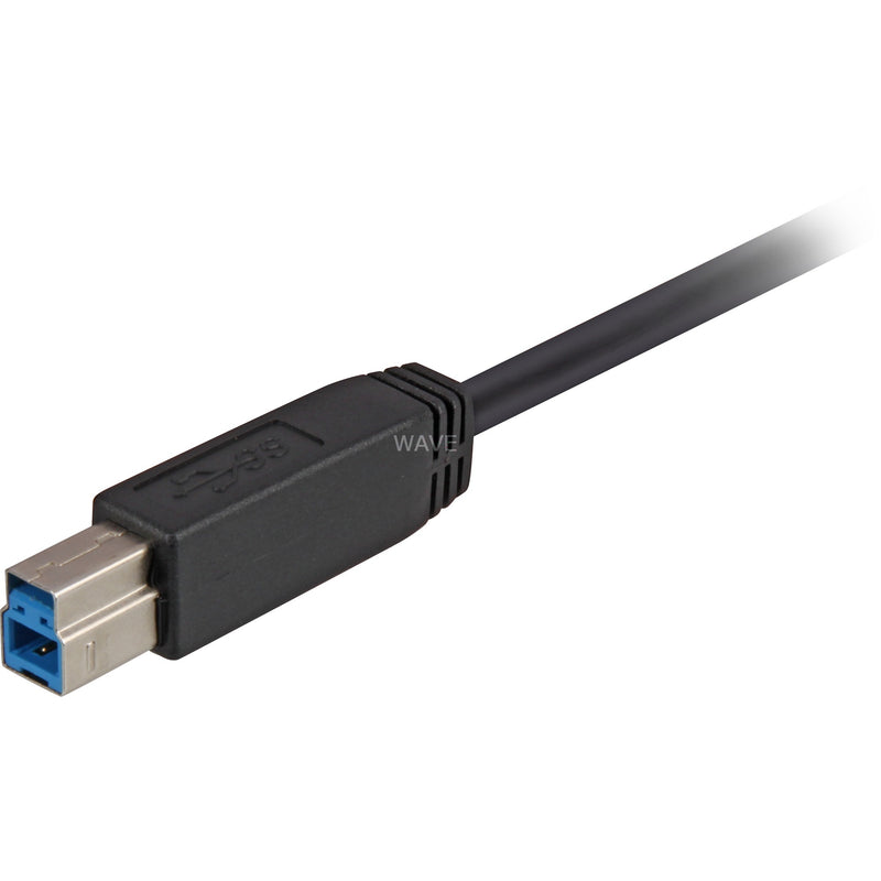 Afbeelding laden in galerijviewer, Sharkoon usb-a 3.0 > usb-b kabel (zwart, 2 meter)
