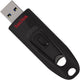 Sandisk ultra usb 3.0 256 gb usb-stick (zwart rood, sdcz48-256g-u46)