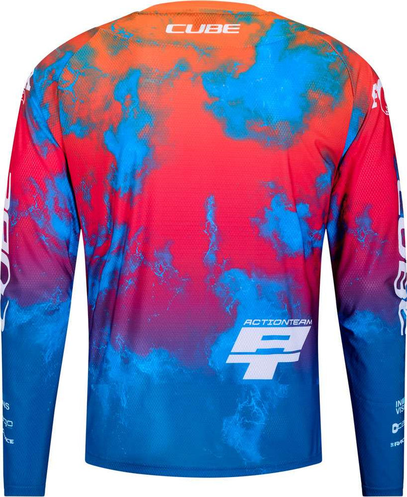 Afbeelding laden in galerijviewer, Cube x actionteam - mtb long sleeve jersey
