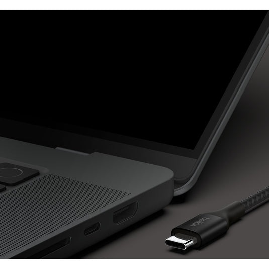 Belkin boostcharge usb-c > usb-c kabel (zwart, 1 meter, 240 w)