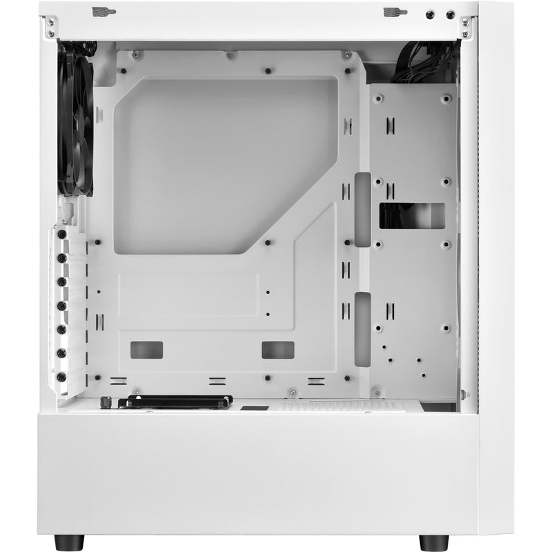Afbeelding laden in galerijviewer, Sharkoon rgb slider midi tower behuizing (wit | 3x usb-a | rgb | tempered glass)
