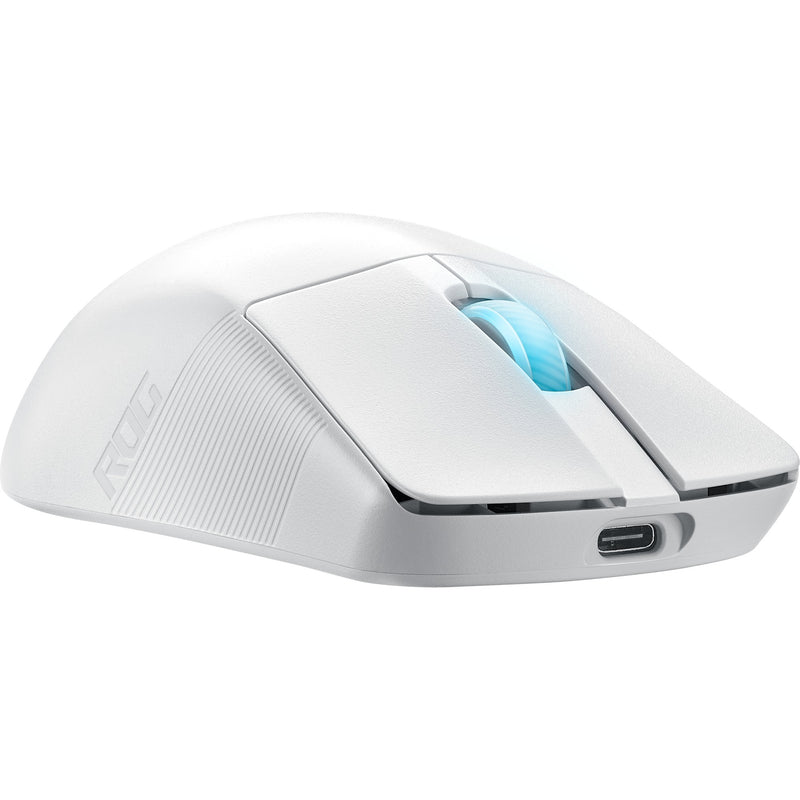 Afbeelding laden in galerijviewer, Asus rog harpe ace aim lab edition gaming muis (wit, 100 - 36.000 dpi, usb 2.0, 2,4 ghz, bluetooth, rgb leds)
