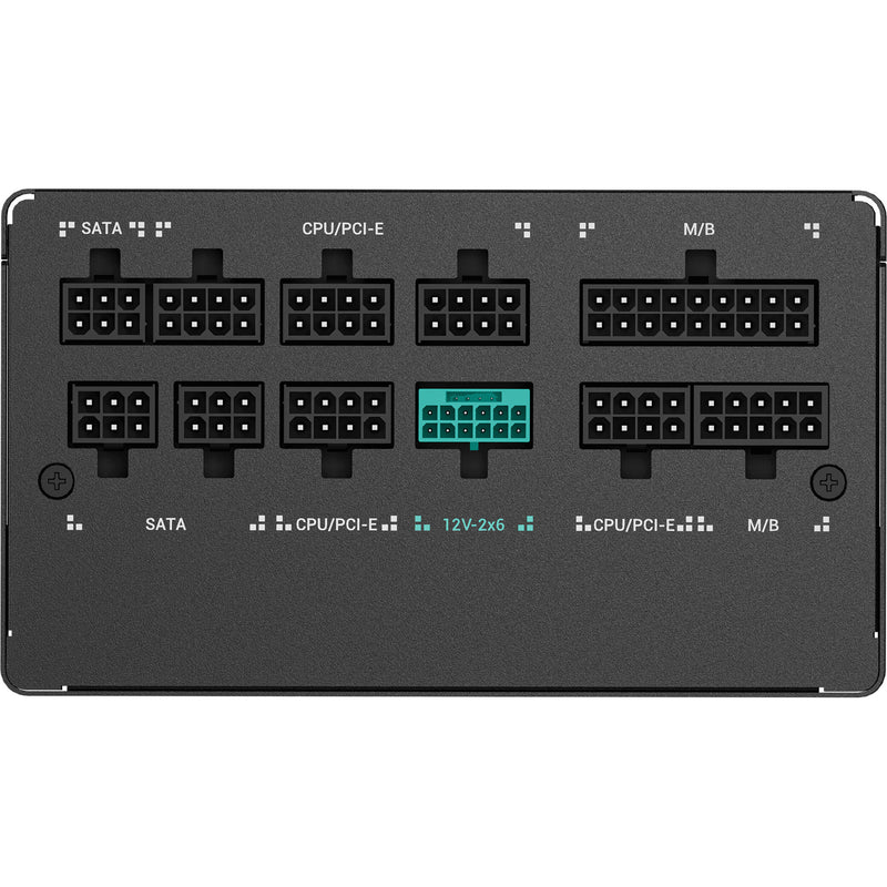 Afbeelding laden in galerijviewer, Deepcool pn750m modulaire 750 watt voeding (zwart, 1x 12v-2x6, 3x pcie)
