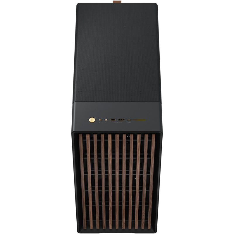 Afbeelding laden in galerijviewer, Fractal design north xl midi tower behuizing (zwart houtkleur | 2x usb-a | 1x usb-c)
