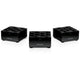 Netgear nighthawk mk73s mesh wifi 6 3-pack mesh router (zwart, 1x router, 2x satellieten )