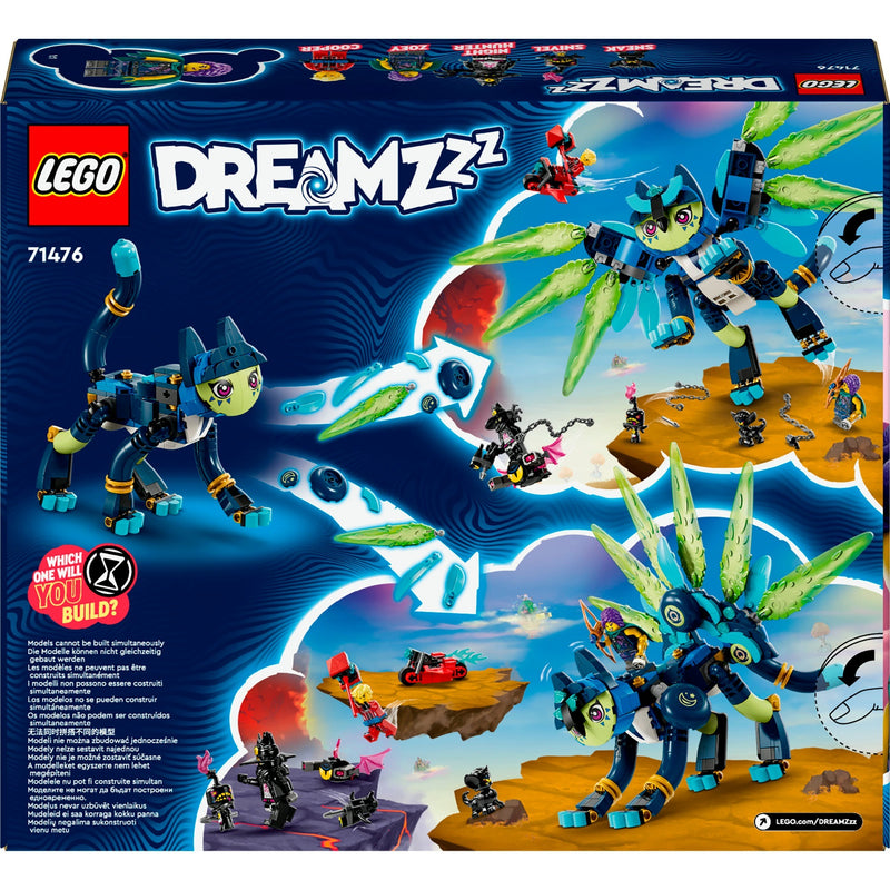 Afbeelding laden in galerijviewer, Lego dreamzzz - zoey en zian de kattenuil constructiespeelgoed (71476)
