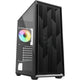 Sharkoon vk2 rgb midi tower behuizing (zwart | 2x usb-a | rgb | tempered glass)