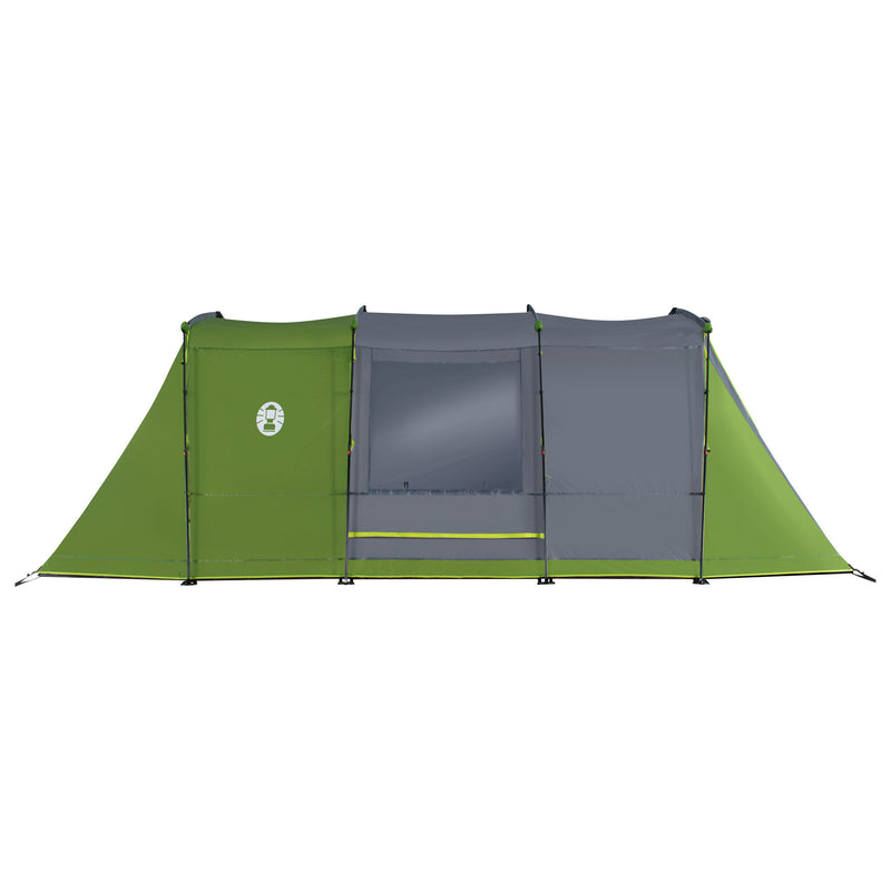 Afbeelding laden in galerijviewer, Coleman fastpitch victoria falls 4 blackout tent – 4 persoons tent - snel opzetten dankzij fastpitch – blackout bedroom technology - groen
