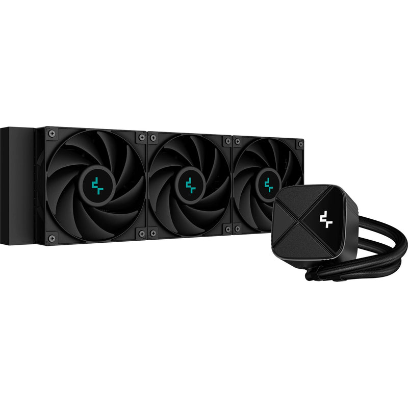 Afbeelding laden in galerijviewer, Deepcool ls720s zero dark waterkoeling (zwart, 4-pins pwm fan-connector)
