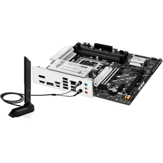 Asus prime b860m-a wifi socket 1851 moederbord (raid, 2.5 gb-lan, wi-fi 6e, bt, sound, µatx)
