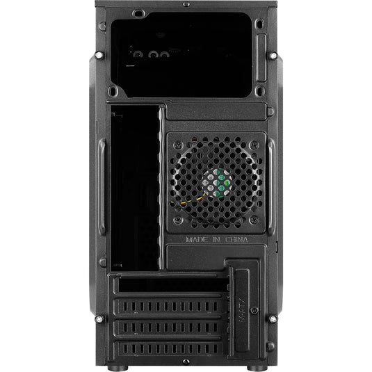 Aerocool cs-103 mini tower behuizing (zwart | 3x usb-a)